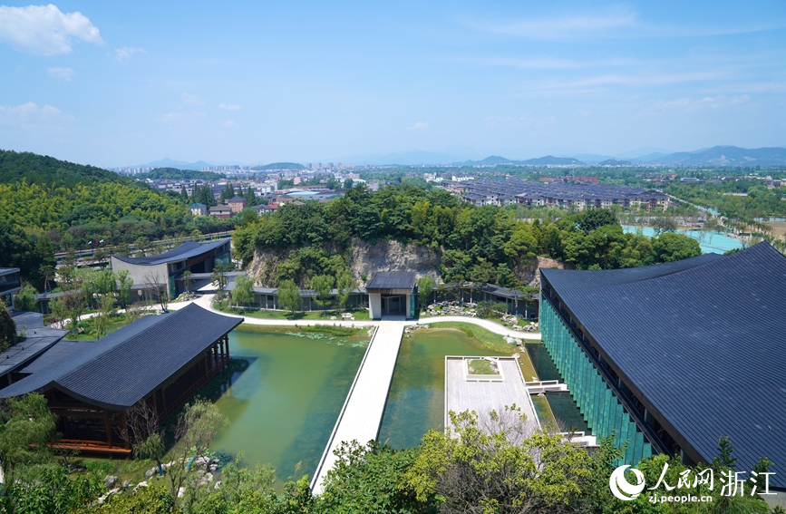 杭州國家版本館正式落成。人民網 郭揚攝