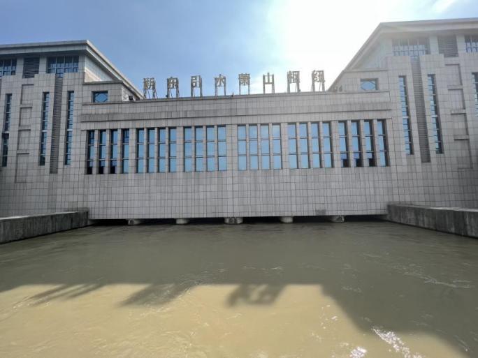 浙東引水工程蕭山樞紐。省錢塘江流域中心供圖