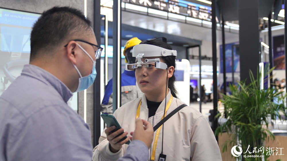 2022年“互聯網之光”博覽會正式開幕。人民網 陳陸洵攝