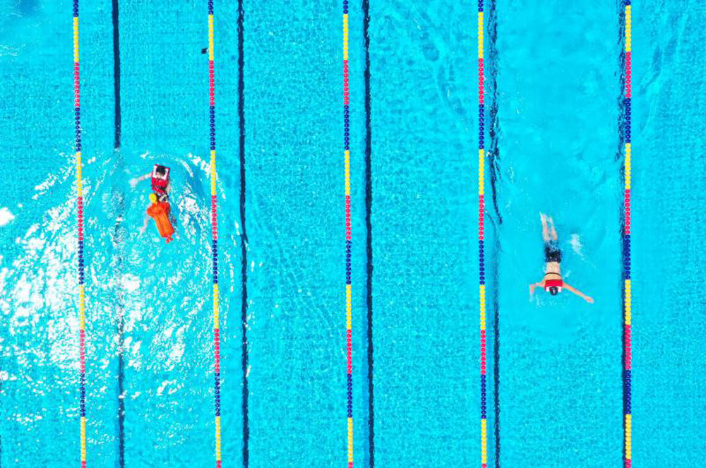 第六屆中國海員技能大比武在浙江舟山開幕。崔雅靜攝