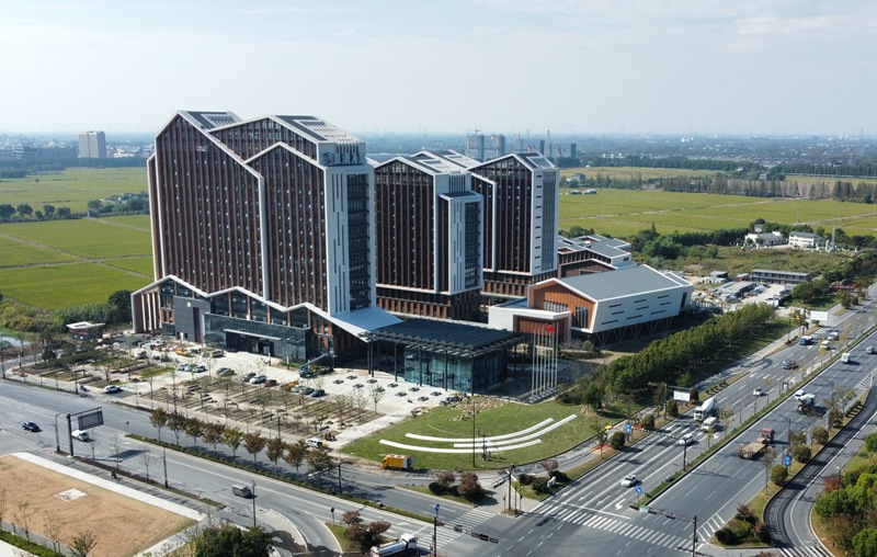 “直通烏鎮”產業園。烏鎮鎮人民政府供圖