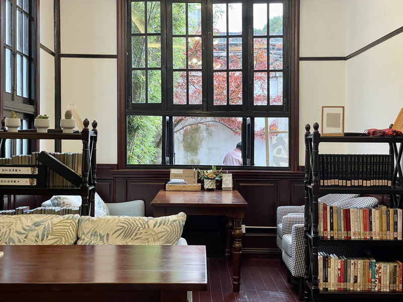陽明書房（秋雨書屋）內部擺設。