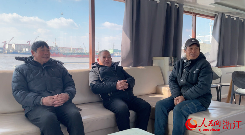 和諧的出海氛圍。人民網 秦銘澤攝