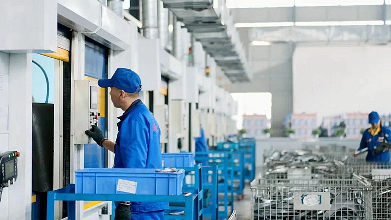 德明汽車的生產廠區。受訪者供圖