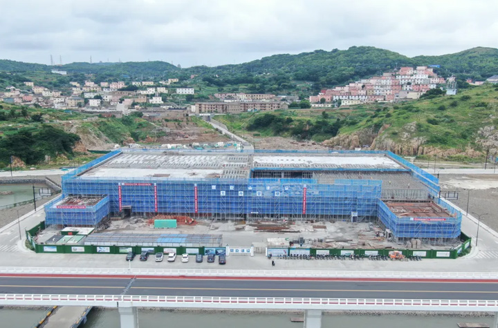 60%，嵊泗這項工程穩步推進