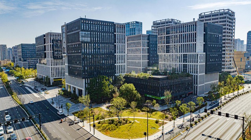 杭州大運河數智城。受訪者供圖。