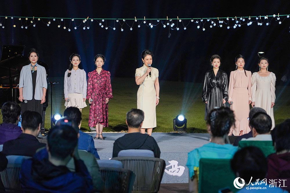 “音畫西湖”音樂季演出現場。人民網 章勇濤攝