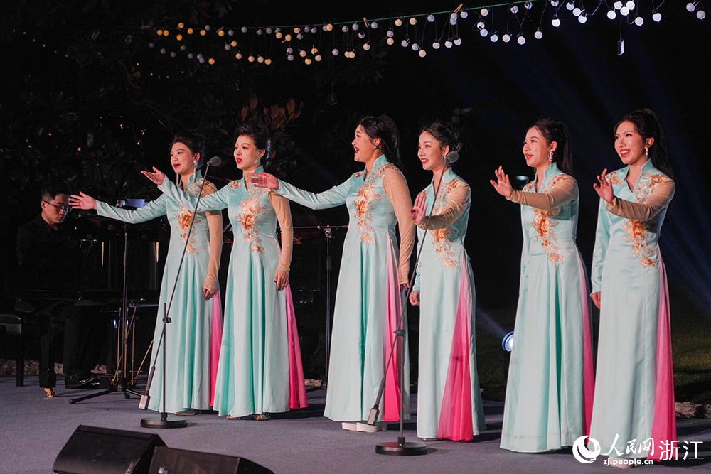 “音畫西湖”音樂季演出現場。人民網 章勇濤攝