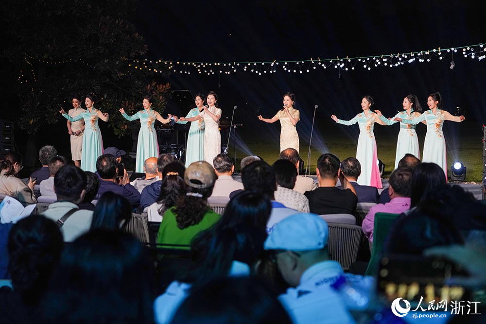 “音畫西湖”音樂季演出現場。人民網 章勇濤攝
