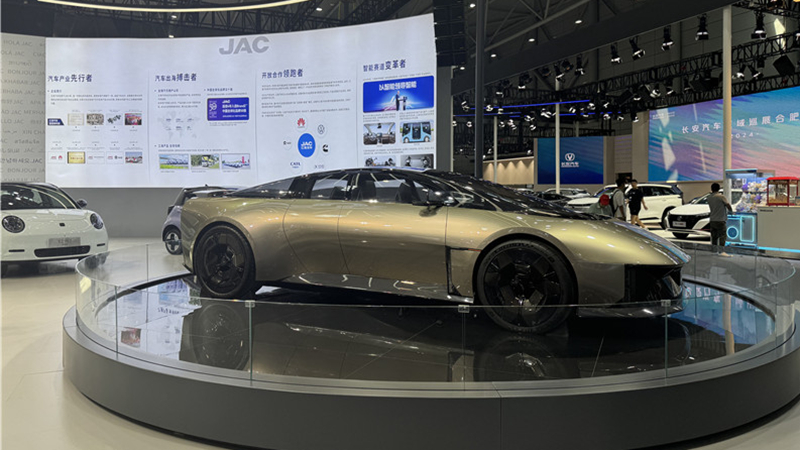 江淮汽車概念車。劉暢司晨攝