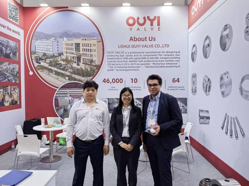 歐意閥門產品遠銷海外。麗水市蓮都區碧湖鎮供圖