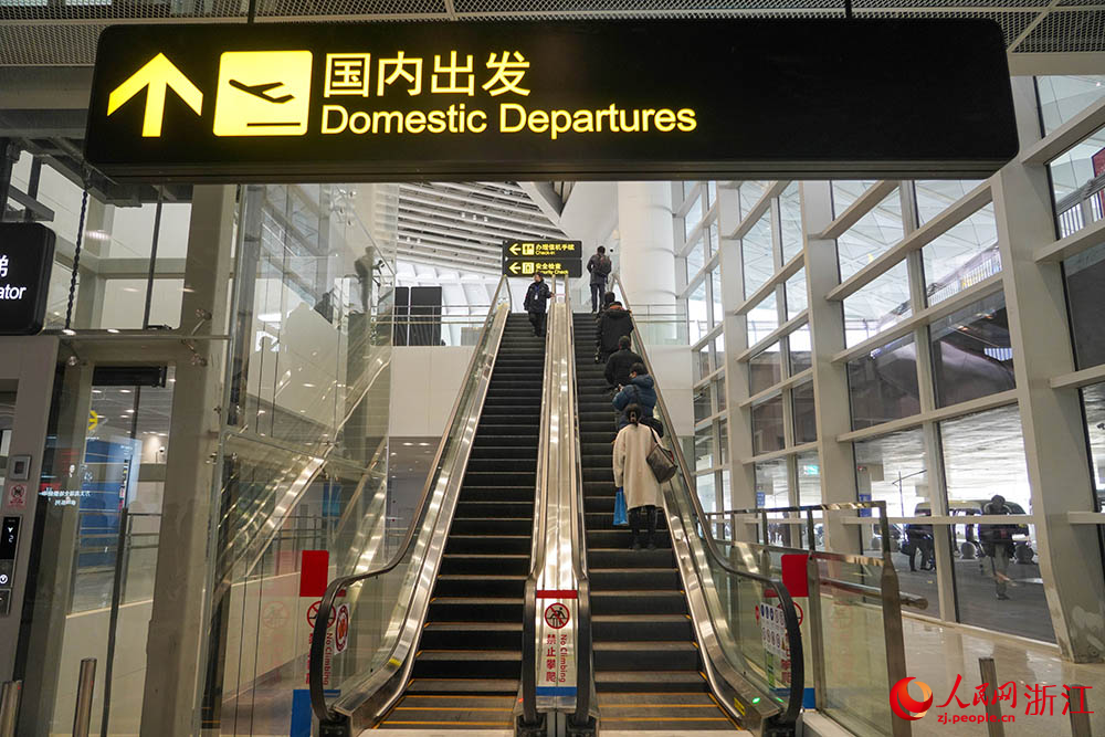 臺州路橋機場改擴建工程建成投運。人民網 章勇濤攝