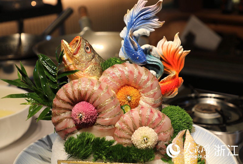 黃魚姿造。人民網 方彭依夢攝