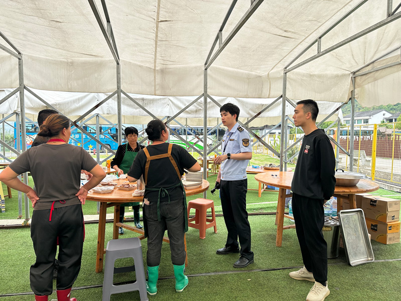 安全檢查現場。瑞安市委宣傳部供圖