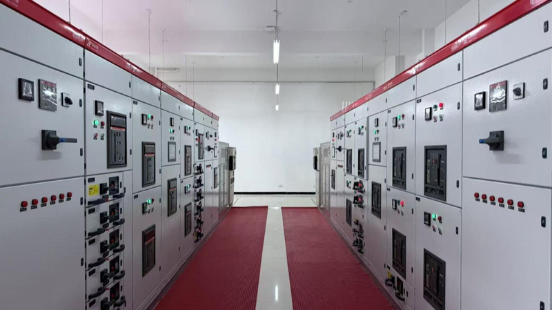 改造后的變電站設備。浙江水利水電學院供圖