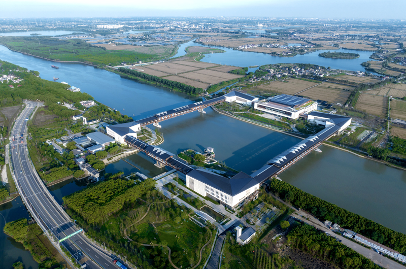 方廳水院實景。長三角一體化示范區執委會供圖