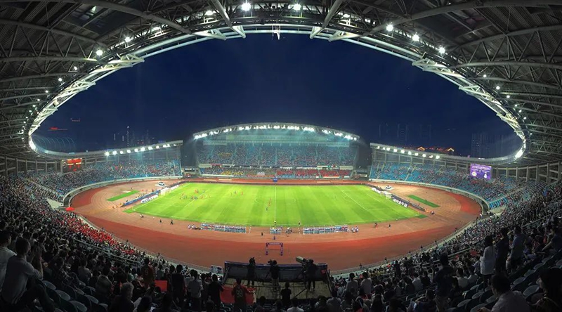 常州奧林匹克體育中心體育場。圖源：常州奧體中心