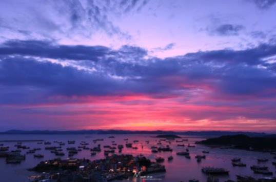 愛了愛了！溫嶺絕美“世紀晚霞”刷屏