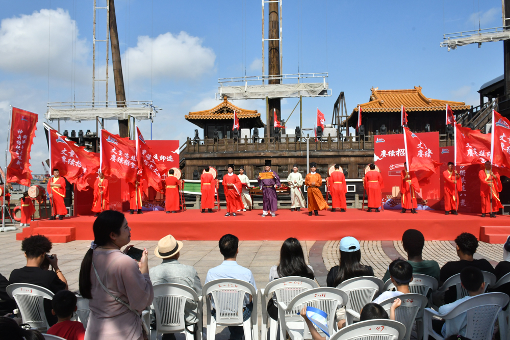 祈風儀式現場。羅夢圓攝