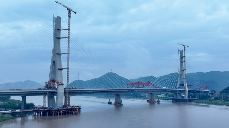 項目建設現場。浙交建設供圖