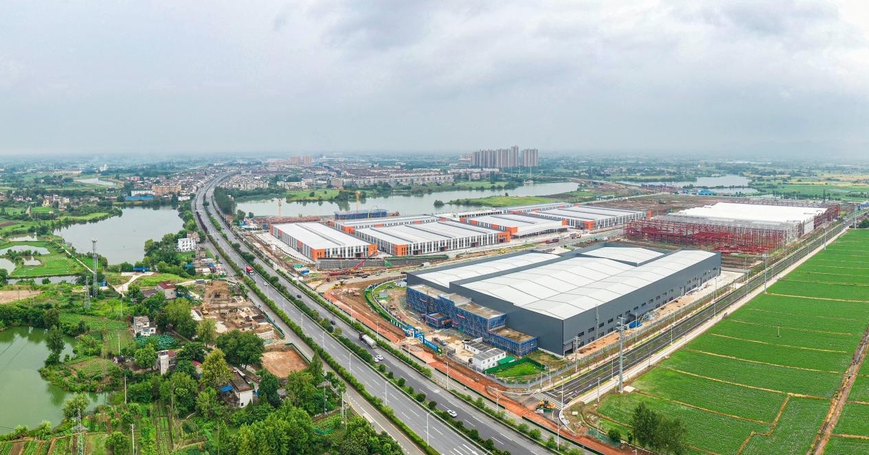 龍潭汽車零部件產業園緊挨著G205國道。人民網記者 張俊攝