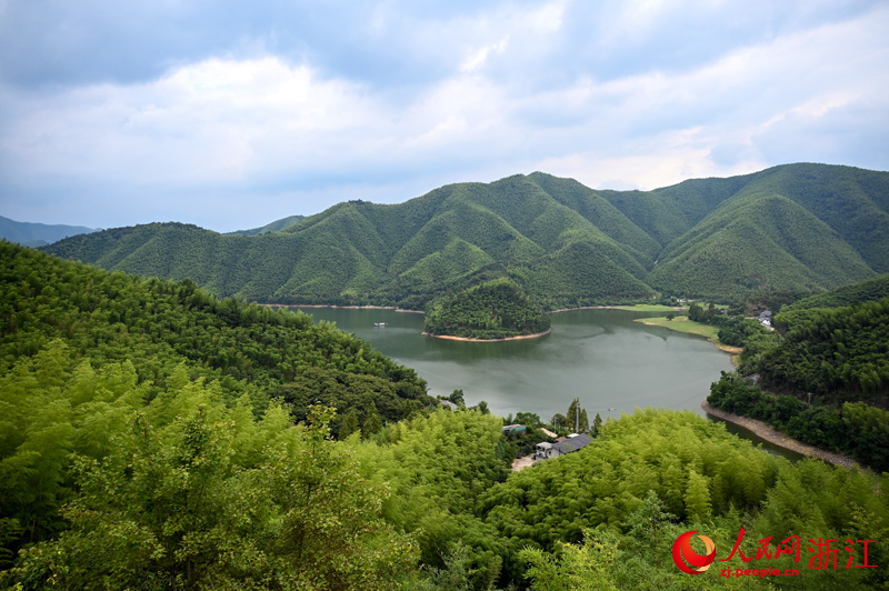 浙江安吉縣夏陽村風景。人民網記者 葉賓得攝