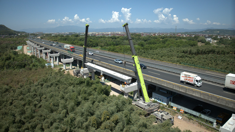 項目施工現場。浙交建設供圖