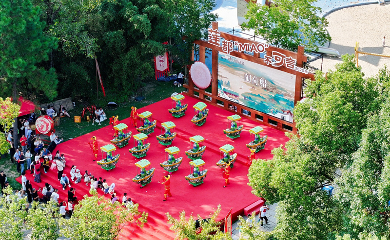 活動現場。蓮都