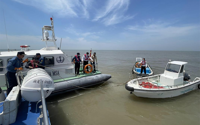 創新“海上黨建共建”模式。洞頭區委宣傳部供圖