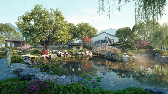 甌越園設計效果圖